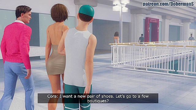 Cheating milf rides stepsons cock in the department store