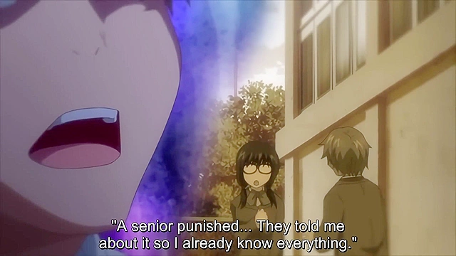 Harem Cult 3 - Hentai schoolgirl with strapon pegs dude in 3some