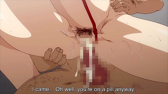 Harem Cult 3 - Hentai schoolgirl with strapon pegs dude in 3some