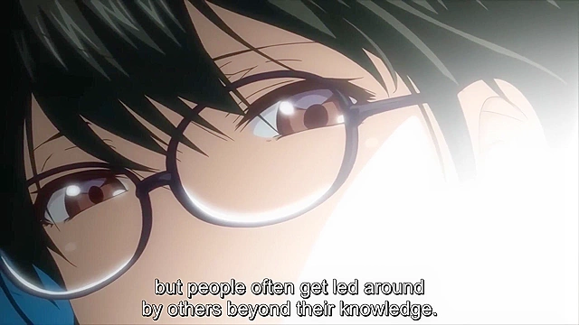 Harem Cult 3 - Hentai schoolgirl with strapon pegs dude in 3some