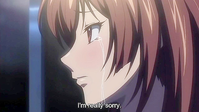 Hentai stripper gets her mouth pussy fucked roughly in the club