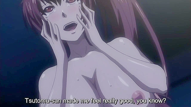 Hentai stripper gets her mouth pussy fucked roughly in the club