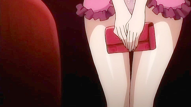 Hentai stripper gets her mouth pussy fucked roughly in the club