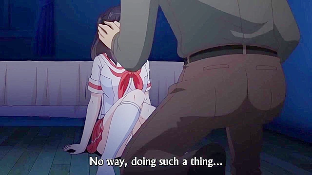 My Uncle 1 - Dirty uncle fucks cute virgin schoolgirl while friend sleeping