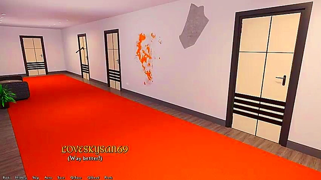 3D Anime Visual Novel – Hot Hentai Action With The Homies By LoveSkySan69