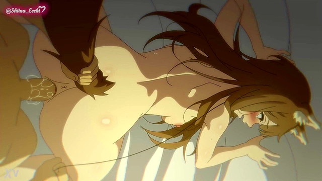 HoloGirl from Spice and Wolf Rides Dick for Anime Orgasm