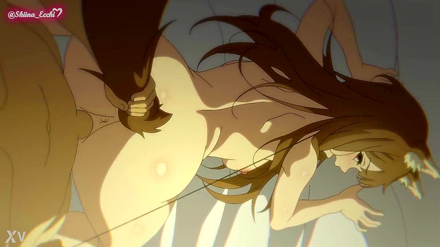 HoloGirl from Spice and Wolf Rides Dick for Anime Orgasm