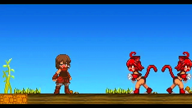 Pixel Art Hentai Adventure – Zell23's Erotic Journey Through The Forest Of Blue Skin