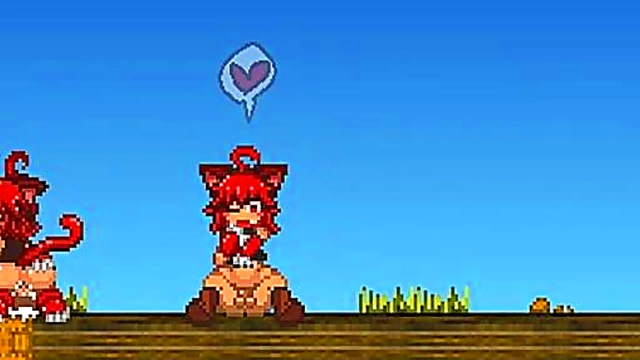 Pixel Art Hentai Adventure – Zell23's Erotic Journey Through The Forest Of Blue Skin