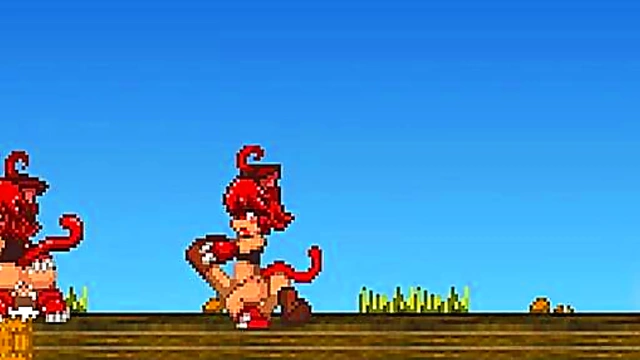 Pixel Art Hentai Adventure – Zell23's Erotic Journey Through The Forest Of Blue Skin