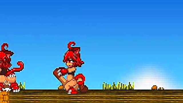 Pixel Art Hentai Adventure – Zell23's Erotic Journey Through The Forest Of Blue Skin