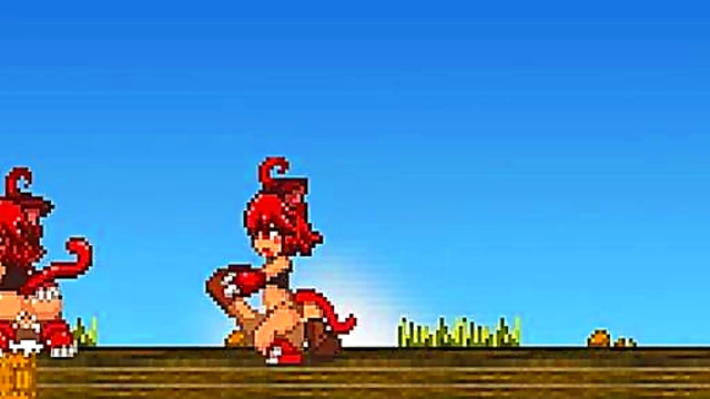 Pixel Art Hentai Adventure – Zell23's Erotic Journey Through The Forest Of Blue Skin