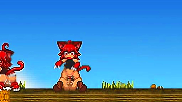 Pixel Art Hentai Adventure – Zell23's Erotic Journey Through The Forest Of Blue Skin