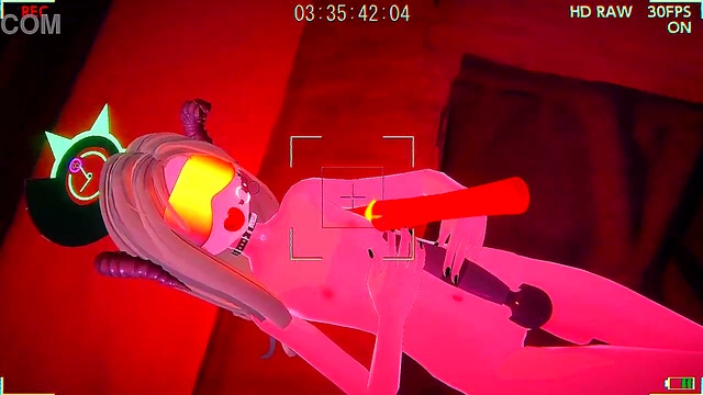 Blindfolded 3D Hentai Girl Masturbates With Gag Ball In Virtual Reality Fantasy