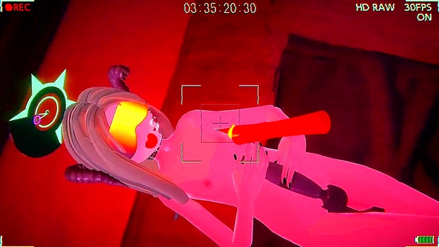 Blindfolded 3D Hentai Girl Masturbates With Gag Ball In Virtual Reality Fantasy