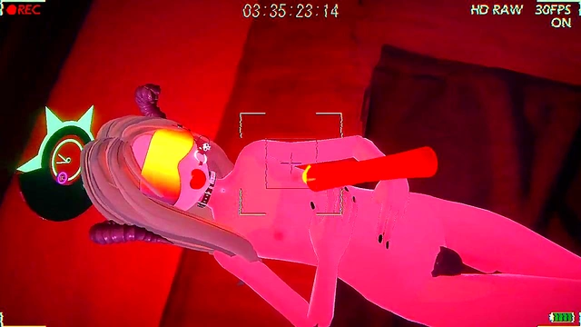 Blindfolded 3D Hentai Girl Masturbates With Gag Ball In Virtual Reality Fantasy