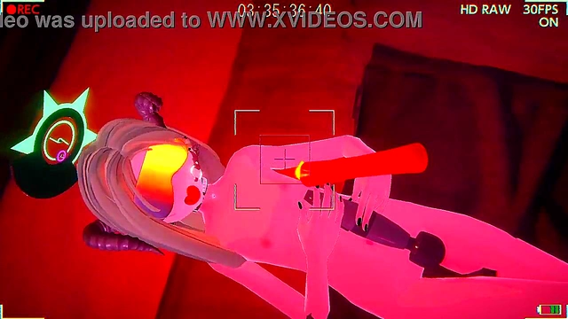 Blindfolded 3D Hentai Girl Masturbates With Gag Ball In Virtual Reality Fantasy