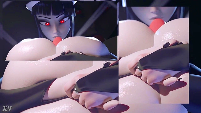 Horny Anime Chick Gives Seductive TitJob in Rule 34 Hentai Scene