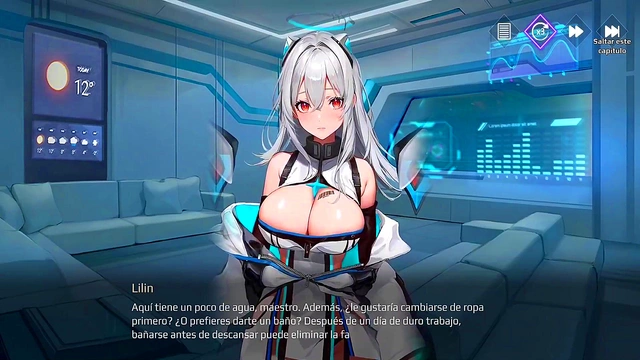 Lilin and Master Enjoy Intimate Bath Time Together in Anime Adventure