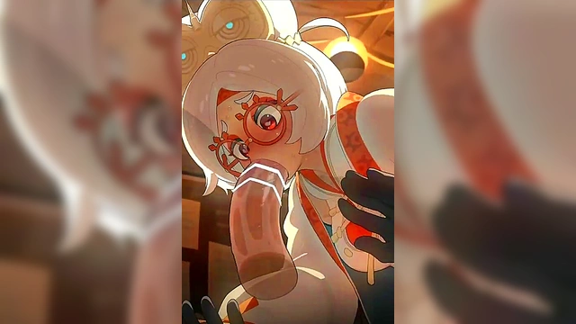 Mizumizuni Anime Chick Deepthroats With Seductive Skill