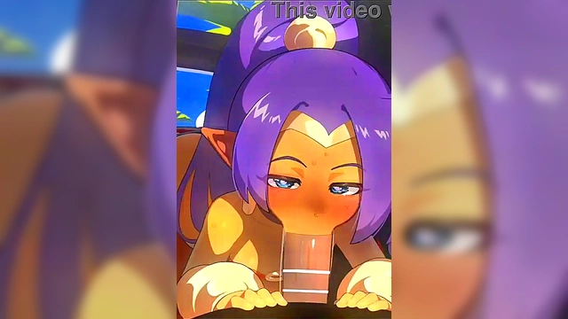 Mizumizuni Anime Chick Deepthroats With Seductive Skill