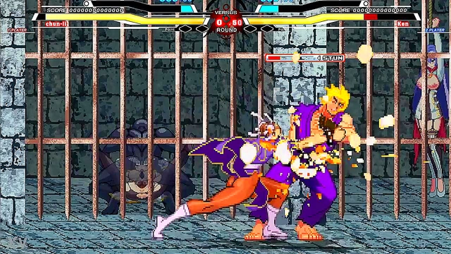 Chun-Li Faces Off Against Wolf for Intense Hentai Sex&Cumshot Action