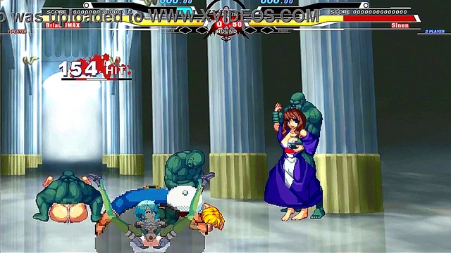 Hentai Battle – Brian Fucks Shino for Intense Porn Climax & Cumshot