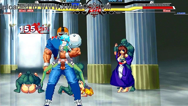 Hentai Battle – Brian Fucks Shino for Intense Porn Climax & Cumshot