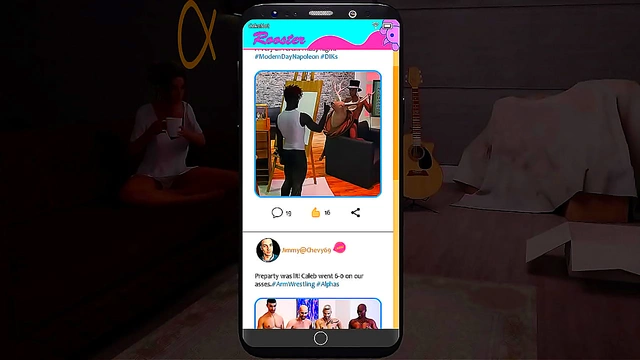 3D Hentai Anime Chick Explores New Kinks With Massive Dick In Visual Novel Fun