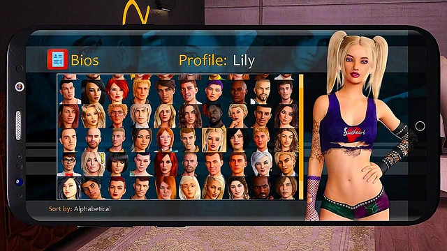 3D Hentai Anime Chick Explores New Kinks With Massive Dick In Visual Novel Fun