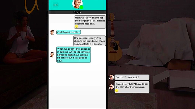 3D Hentai Anime Chick Explores New Kinks With Massive Dick In Visual Novel Fun