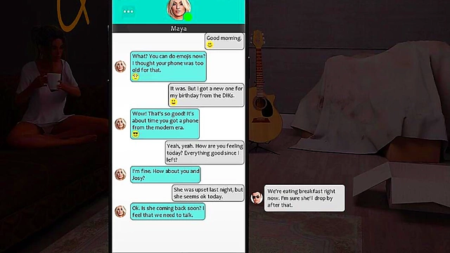 3D Hentai Anime Chick Explores New Kinks With Massive Dick In Visual Novel Fun