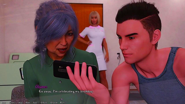 Hard Work Pays Off – 3D Anime Couple Enjoy Intense Visual Novel Sex Session