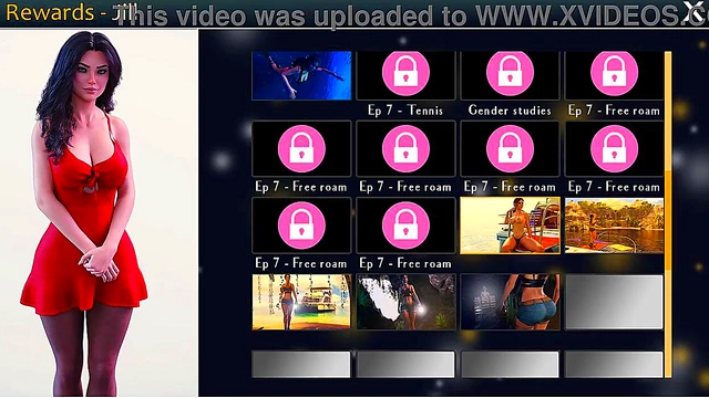 Hard Work Pays Off – 3D Anime Couple Enjoy Intense Visual Novel Sex Session