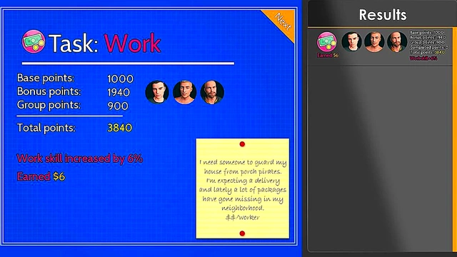 Hard Work Pays Off – 3D Anime Couple Enjoy Intense Visual Novel Sex Session