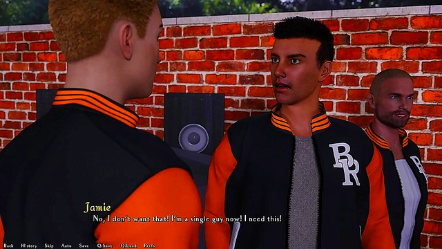 Lucky Guy Gets Wild 3D Hentai Anime Action With Sexy Visual Novel Girls