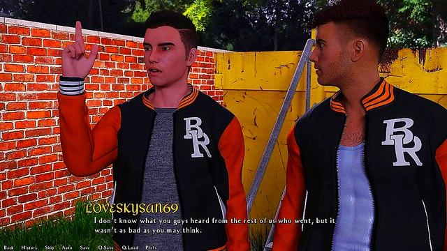 Lucky Guy Gets Wild 3D Hentai Anime Action With Sexy Visual Novel Girls