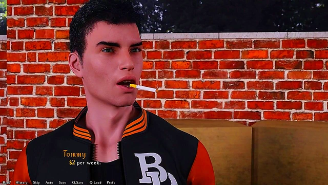 Lucky Guy Gets Wild 3D Hentai Anime Action With Sexy Visual Novel Girls