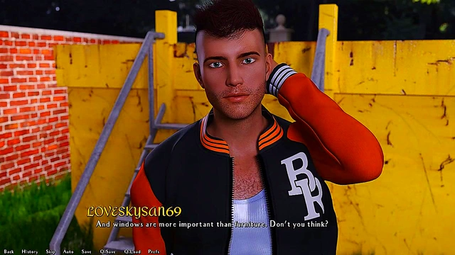 Lucky Guy Gets Wild 3D Hentai Anime Action With Sexy Visual Novel Girls