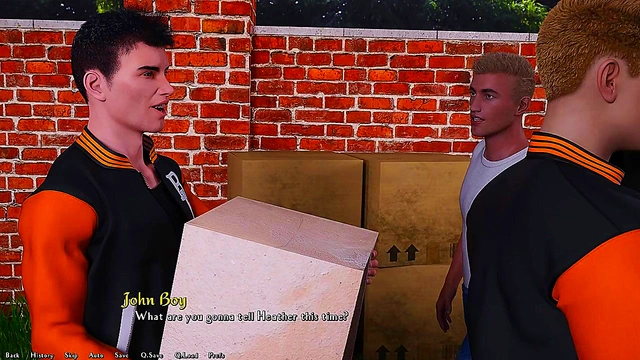 Lucky Guy Gets Wild 3D Hentai Anime Action With Sexy Visual Novel Girls