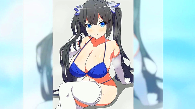Hestia DanMachi Seduces With Artistic 2D Anime Sex In Rule 34 Compilation