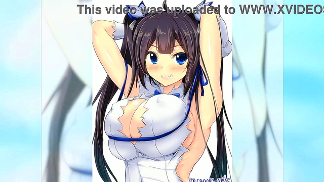 Hestia DanMachi Seduces With Artistic 2D Anime Sex In Rule 34 Compilation