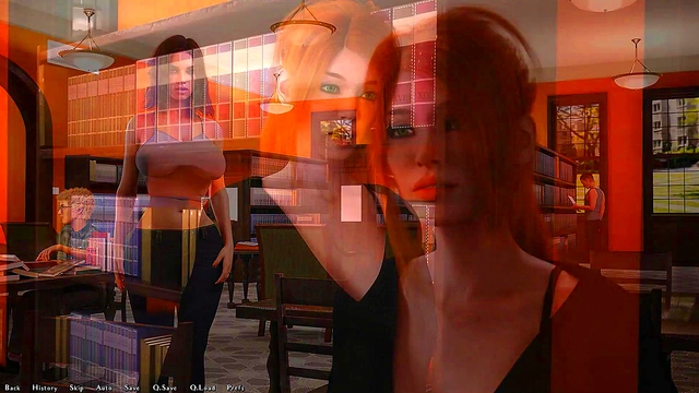 Big-Busted Anime Babe Seduces In The Library For Intense 3D Hentai Action