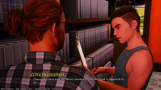 Big-Busted Anime Babe Seduces In The Library For Intense 3D Hentai Action