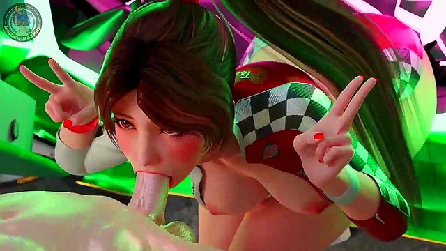 Racing Queen Mai Shiranui Gets Animated for Hot 3D Hentai Action