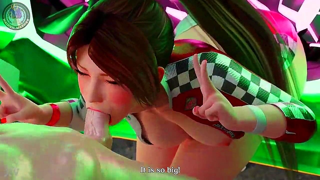 Racing Queen Mai Shiranui Gets Animated for Hot 3D Hentai Action