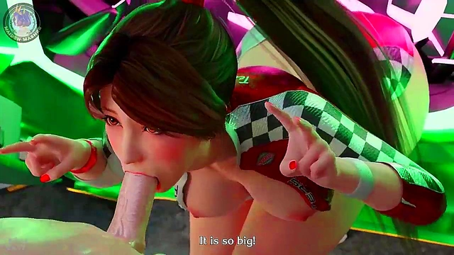 Racing Queen Mai Shiranui Gets Animated for Hot 3D Hentai Action