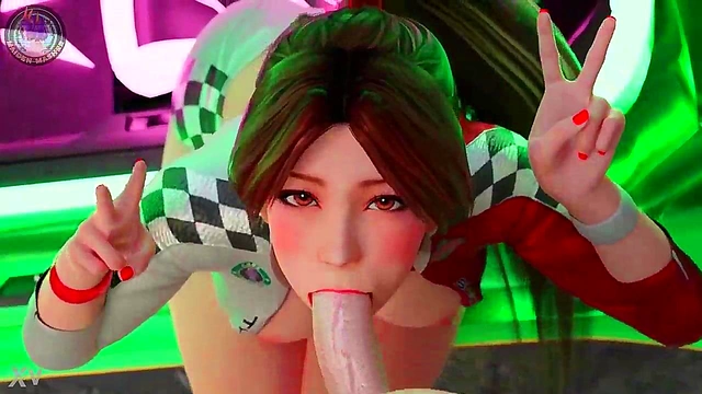 Racing Queen Mai Shiranui Gets Animated for Hot 3D Hentai Action