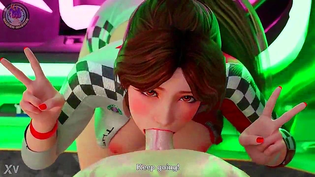 Racing Queen Mai Shiranui Gets Animated for Hot 3D Hentai Action