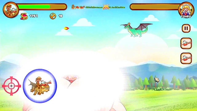 Cute Anime Girl Enjoys Erotic Dragon Weight-Gain Adventure